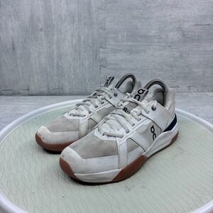 On Cloud THE ROGER Clubhouse Sneakers Kids Size 5Y White Blue Gum 3YE10010852